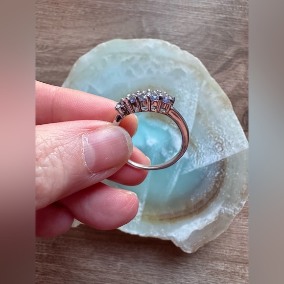 Tanzanite Sterling Silver Ring 6.75 - Picture 7 of 7